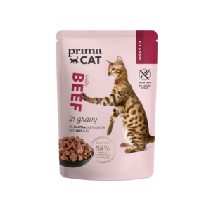 PrimaCat – Hrana za mačke (u sosu govedina)